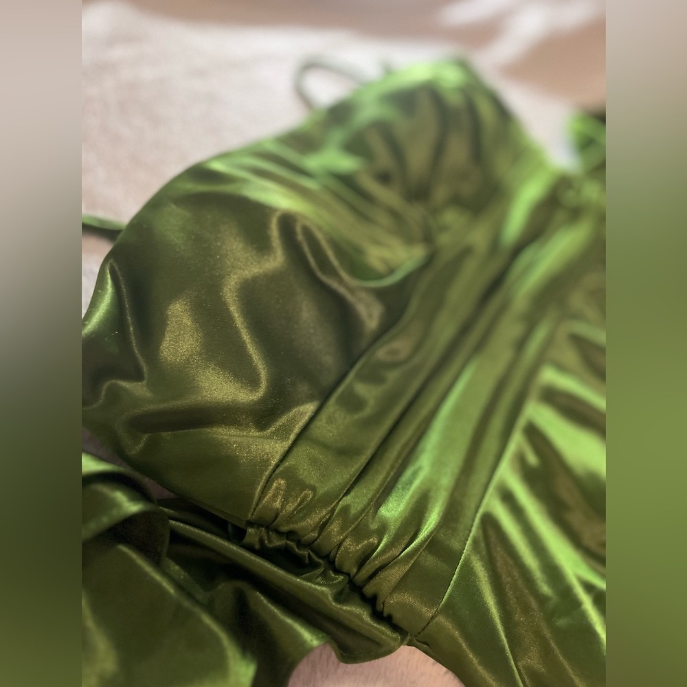 Le Chateau Formal Green Dress, Cocktail Dress, Prom, Size 7/8. - Picture 10 of 12